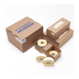 Citizen 3254040 - 102 mm x 102 mm, Direct Thermal, Matte, Core 25 mm Label