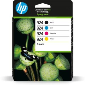HP 924 CMYK Original Ink Cartridge 4Pack