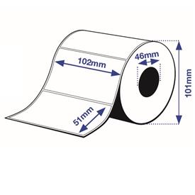 Epson Pos 7113410 PP, Matte Label Premium, Die-cut Roll, 102 mm x 51 mm, 535 Labels - Image 2