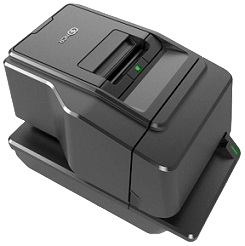 Ncr Global Solutions 7169-7321-9001, 169 RealPOS Thermal Multi-Function Receipt/Slip Printer, Check Flip, MICR, USB/Ethernet, Black WCS