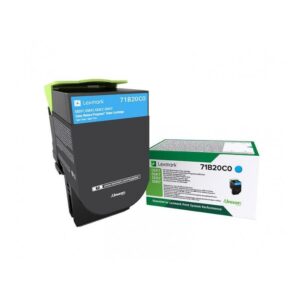 LEXMARK Return Prgm Cyan Toner 3K