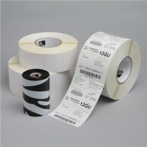Zebra 880358-101 - Z-Ultimate 3000T, 152 mm x 102 mm, Thermal Transfer, Glossy White Polyester, Core 25 mm Label