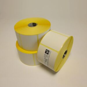 Zebra 880399-050D - Z-Perform 1000D Removable, 102 mm x 51 mm, Direct Thermal, Uncoated Paper, Core 25 mm Label