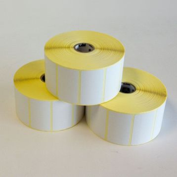 Zebra 880595-076DU - Z-Perform 1000D, 38 mm x 76 mm, Direct Thermal, Uncoated, Core 25 mm Label