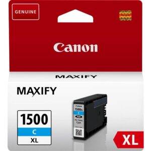 Canon 9193B004, PGI-1500XL C mustekasetti Alkuperäinen Korkea (XL) 12ml värintuotto Syaani