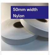 ATN501 White (core 76,2) 50mmx200m - Nylon - 1 side printable