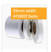 ATS602 White (core 40) 25mmx200m -