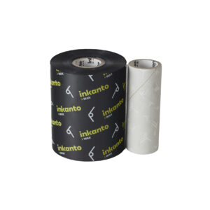 Armor T53536QG, musta lämpösiirtovärinauha, 83 mm x 450 m, AWR8-teknologia – luotettava ratkaisu logistiikkaan, teollisuuteen ja vähittäiskauppaan.
