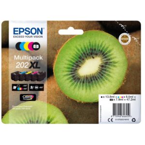 EPSON Multipack 5-farbig 202XL Kiwi
