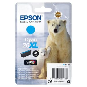 EPSON 26XL ink cartridge cyan
