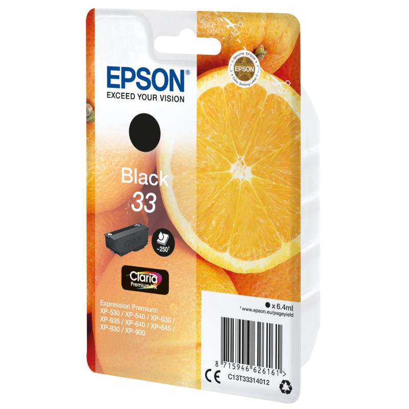 EPSON Cartridge Oranges Claria Black
