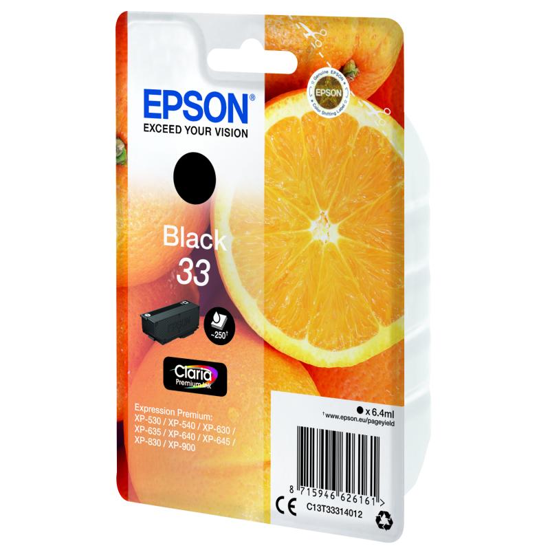 EPSON Cartridge Oranges Claria Black