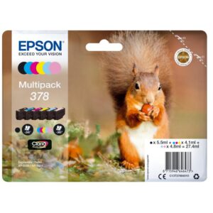 EPSON 378 Mpack Ink Cartridge sec