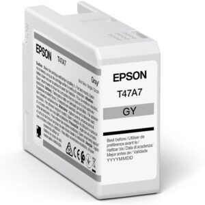 Epson C13T47A700, T47A7 Harmaa/Gray mustekasetti 1 kpl Alkuperäinen