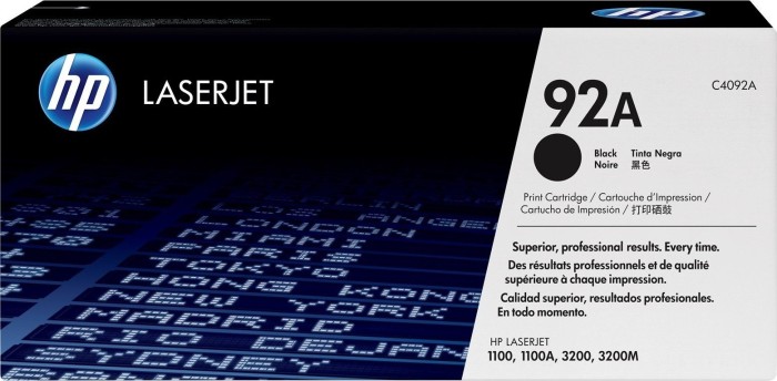 HP C4092A (9A) Alkuperäinen Musta Laserkasetti, 1550A012