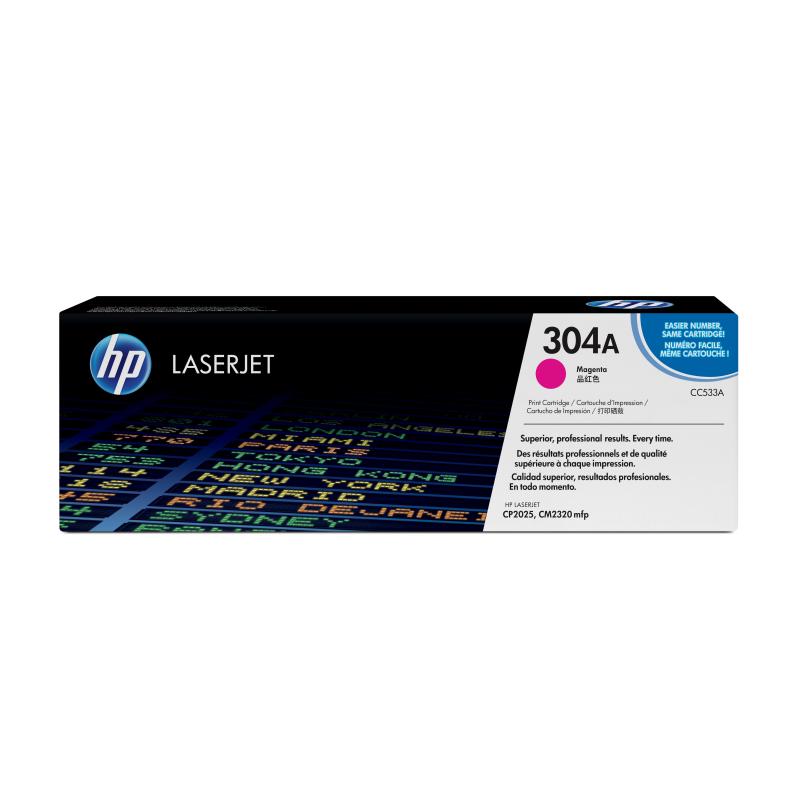 HP Toner CC533A magenta HV ColorSphere