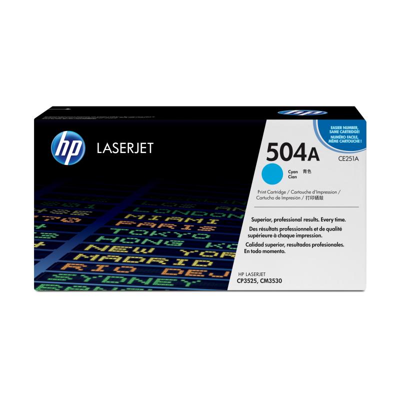 HP Toner CE251A cyan ColorSphere