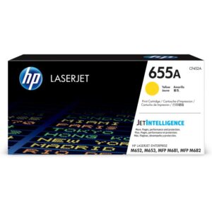 HP 655A LaserJet Toner Cartridge Yellow