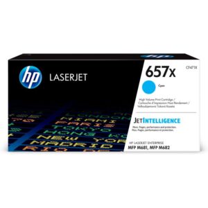 HP 657X LJ Toner Cartridge Cyan HY