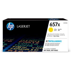 HP 657X LJ Toner Cartridge Yellow HY