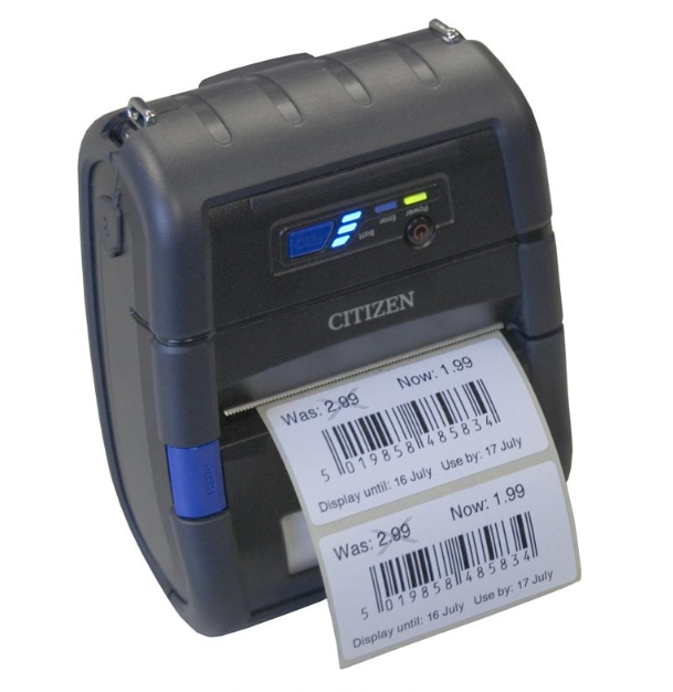 Citizen CMP30IIXUXCX0, CMP-30II Mobile Printer USB, Serial Version (No BT, WiFi)