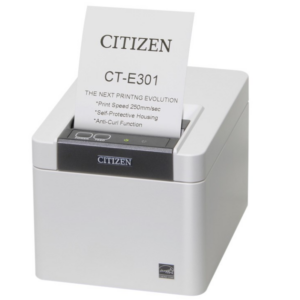 Citizen CTE301XXEWX - CT-E301 POS Lämpötulostin, USB, Pure White, Kuittitulostin (58–80 mm)