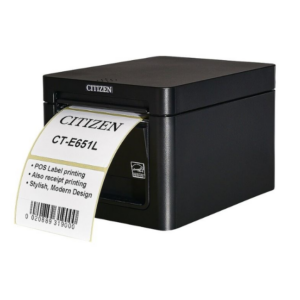 Citizen CTE651XNEBXL - CT-E651 Etikettitulostin, USB, Musta, 58-80 mm Tulostusleveys
