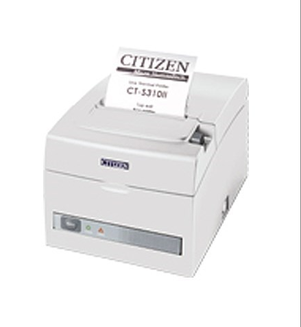 Citizen CTS310IIEPW - CT-S310II Lämpötulostin, Sarja + USB, Pure White