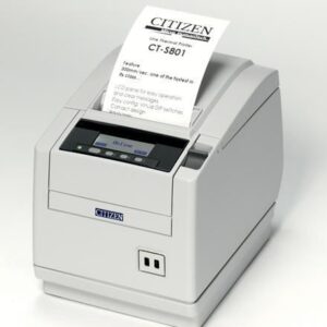 Citizen CTS801IIN3NEWPXX - CT-S801II Lämpötulostin, Ei Virtalähdettä, Ei Liitäntää, Ivory White, Lahjakortti- ja Kuittitulostin (80 mm)