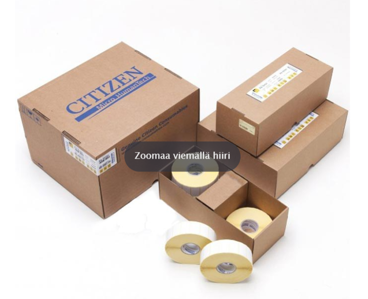 Citizen 3184030 - 102 mm x 76 mm, Thermal Transfer, Korkealaatuinen, Core 76 mm Label