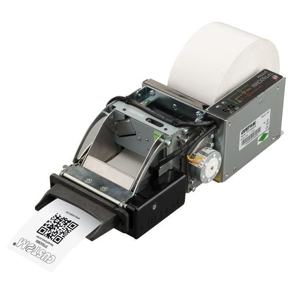 Custom 915KU010300300 TPTCM60III 60 mm kioskitulostin, USB, RS232, cutter, ejector - Image 2