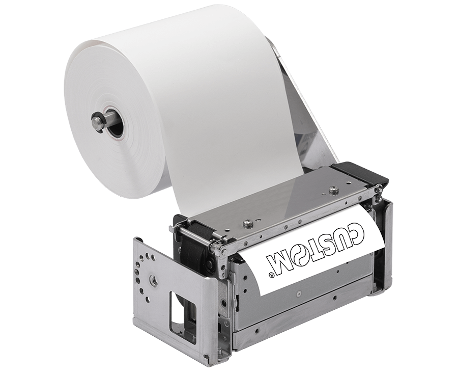 Custom 915LF020300300 MODUS3 X 54–82,5 mm kioskitulostin, USB, RS232, presenter - Image 2