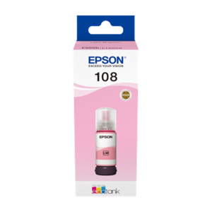 EPSON C13T09C64A, 108 EcoTank Light Mag Ink Bottle