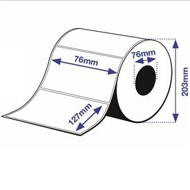 Epson 7113421 PP Matte Label Premium, Die-cut Roll, 76mm x 127mm, 960 Labels - Image 2