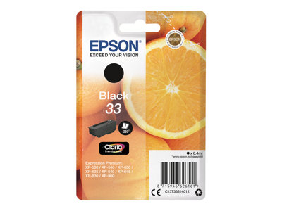 Epson C13T33314022, Black 33 Claria Premium Ink, Oranges Singlepack - Image 5