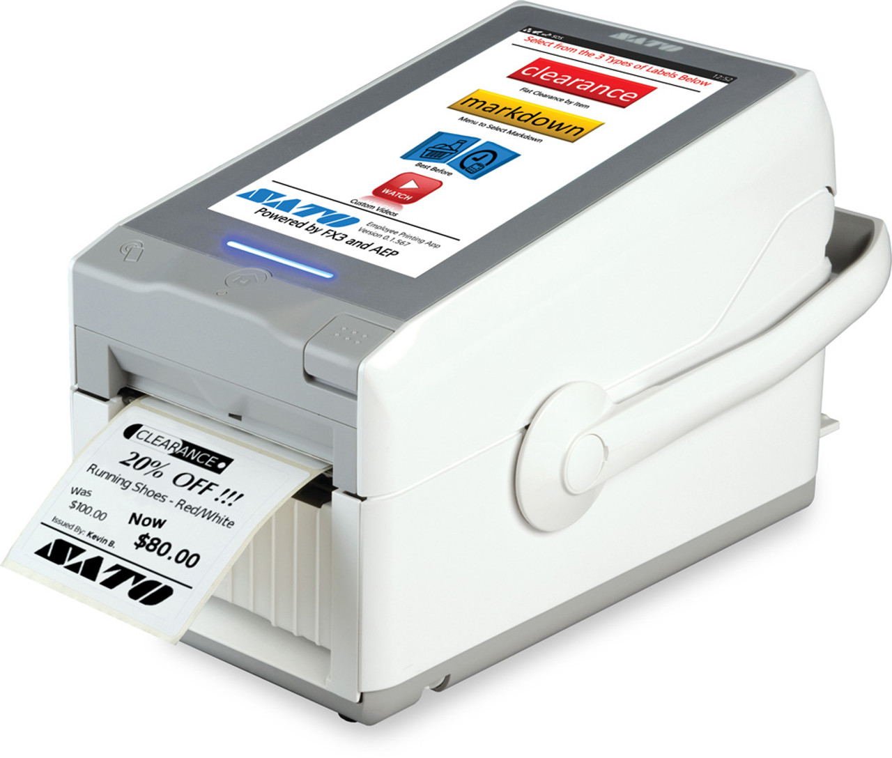 Sato WWFX31241NMN-EU, FX3-LX 305 dpi DT with USB LAN + Cutter + Linerless + EU power cable