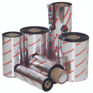 Honeywell I90670-0, TMX1301 Thermal Transfer Wax Ribbon, 110mm W x 220m L, 25 mm core, Ink side in, 10 ribbons per carton, for use on TTR papers. Box of 10 Rolls.