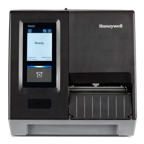 Honeywell PM45AU2EU0030212 – PM45 RFID -teollisuustulostin, UHF RFID, Wi-Fi, Bluetooth, Full Touch, Rewinder, Label Taken Sensor, 203 dpi - Image 2
