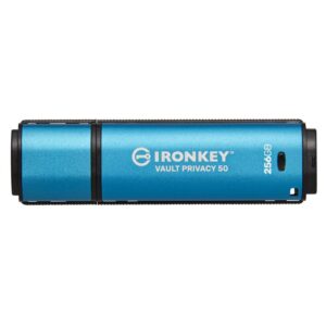 KINGSTON 256GB IRONKEY VAULT PRIVACY 50 AES-256 ENCRYPTED, FIPS 197