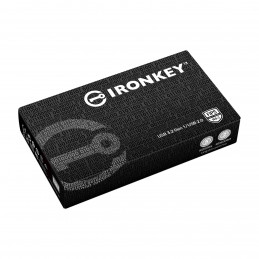 Kingston IKD500S/128GB, Technology IronKey D500S USB-muisti 128 GB USB A-tyyppi 3.2 Gen 1 (3.1 Gen 1) musta