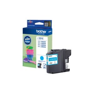 BROTHER LC221C ink cyan 260 pages