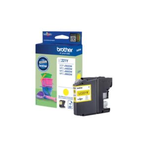 BROTHER LC221Y ink yellow 260 pages