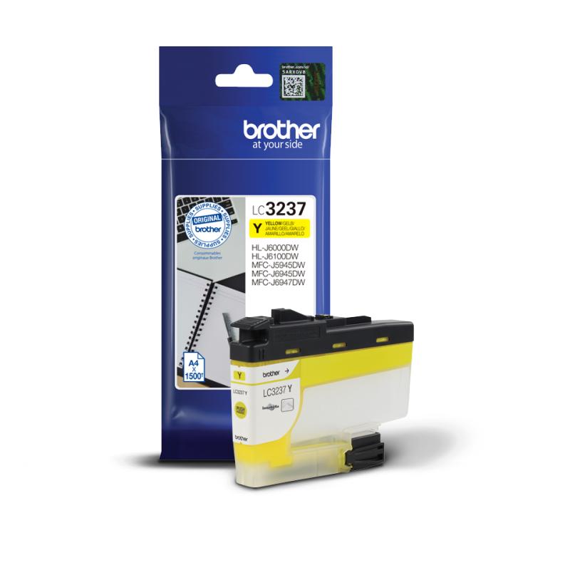 BROTHER LC3237Y Toner yellow 1500 pages