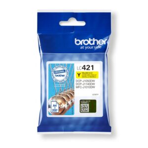 BROTHER 200-page Yellow ink cartridge