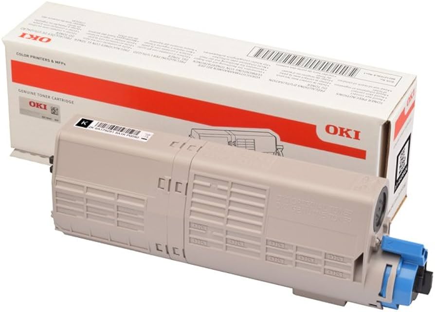 OKI 46490404 alkuperäinen musta värikasetti C532 C542 MC563 MC573 -tulostimiin