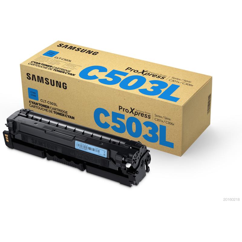 SAMSUNG CLT-C503L H-Yld Cyan Toner Cr