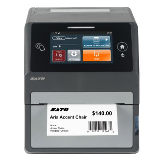 Sato WWCT03242ZNAR - CT408LX TT203, RFID UHF, USB LAN+ RTC, EU/UK - Image 3