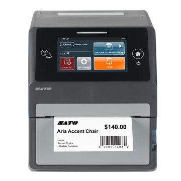 Sato WWCT03242ZNCN - CT408LX TT203, RFID UHF, USB LAN + Cutter, EU/UK - Image 3