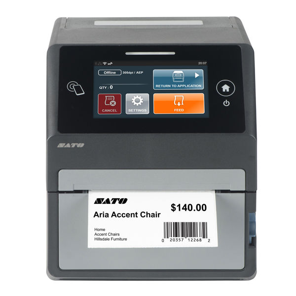 Sato WWCT04442, CT412LX TT305, RFID HF, USB LAN, EU/UK - Image 3
