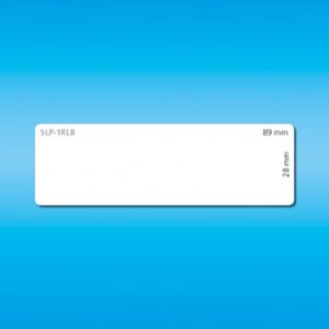 Seiko 42-100653 - SLP-1RLB, 28 mm x 89 mm, Direct Thermal, Top-Coated Paper, Core 25 mm Label